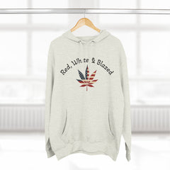 American Flag Leaf Design