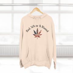 American Flag Leaf Design