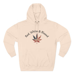 American Flag Leaf Design