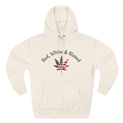 American Flag Leaf Design