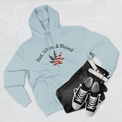 American Flag Leaf Design