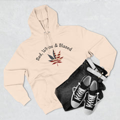 American Flag Leaf Design