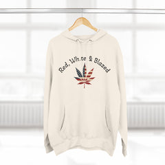 American Flag Leaf Design