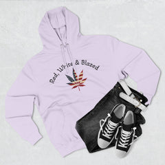 American Flag Leaf Design