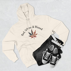 American Flag Leaf Design
