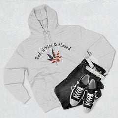 American Flag Leaf Design