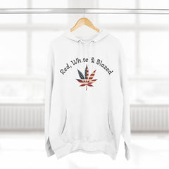 American Flag Leaf Design