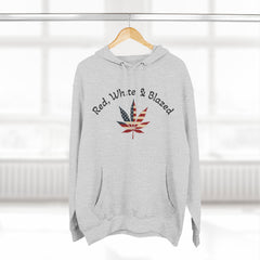 American Flag Leaf Design