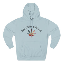 American Flag Leaf Design