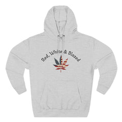 American Flag Leaf Design