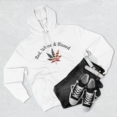 American Flag Leaf Design