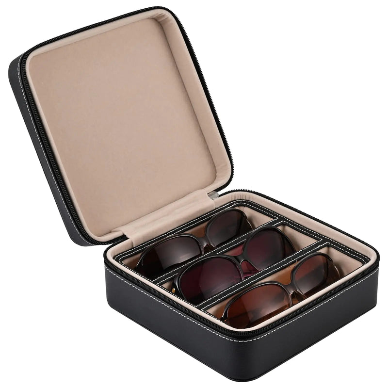 Luxury Leather Eyewear Travel Case