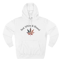 American Flag Leaf Design