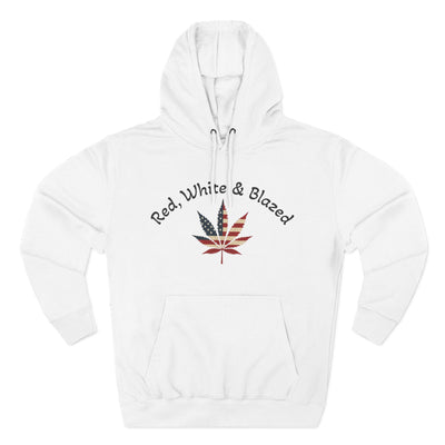 American Flag Leaf Design