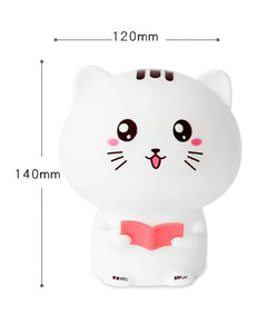 Cat-Themed Colorful Silicone Touch Control Night Light