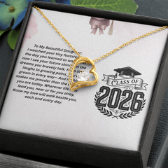 To My Daughter – Graduation Necklace