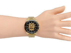 FORSINING Skeleton Steel Automatic Men's Watch