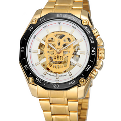 FORSINING Skeleton Steel Automatic Men's Watch
