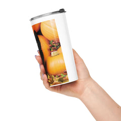 Tapered stainless steel tumbler