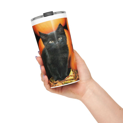 Tapered stainless steel tumbler