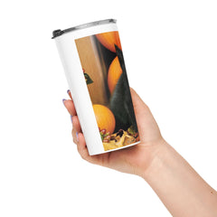Tapered stainless steel tumbler