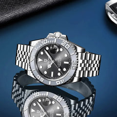 Luxury Stainless Steel Waterproof Men’s Watch